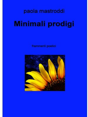 cover image of Minimali prodigi